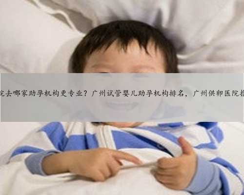 广州试管婴儿助孕机构哪家好？广州